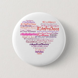 Badge Rond 5 Cm Pro coeur bien choisi