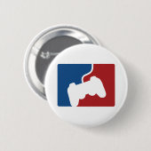 Badge Rond 5 Cm Pro Gamer (Devant & derrière)