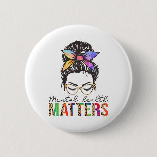 Badge Rond 5 Cm Problèmes de santé Maladie cérébrale Médecin de sa