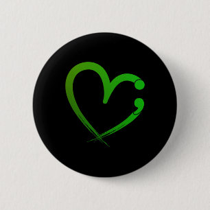 Badge Rond 5 Cm Problèmes de santé Semicolon Mois de sensibilisati