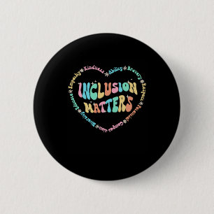 Badge Rond 5 Cm Problèmes d'inclusion Sensibilisation sur l'autism