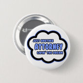 Badge Rond 5 Cm Procureur .. Vivre le rêve (Devant & derrière)