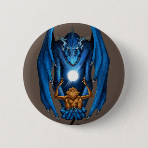 BADGE ROND 5 CM PRODUCTIONS DE SIMIAN DE DRACO