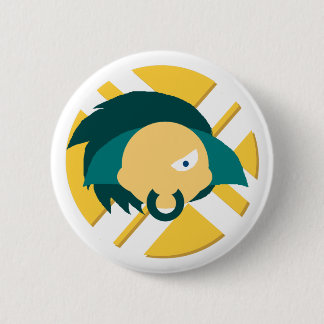 Badge Rond 5 Cm Productions Retro-Paranoia 2¼ Pouces Bouton Rond