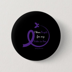 Badge Rond 5 Cm Produits Cadeaux Portent Purple Soeur En Droit Epi