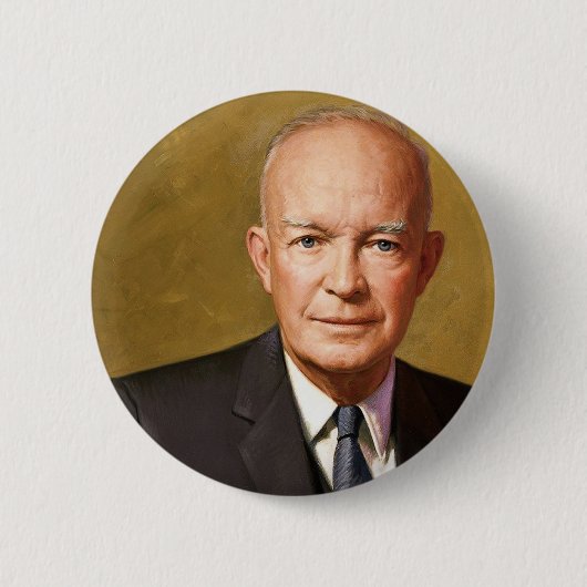 Badge Rond 5 Cm Produits de Dwight David Eisenhower (Devant)