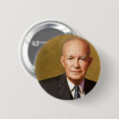 Badge Rond 5 Cm Produits de Dwight David Eisenhower (Devant & derrière)