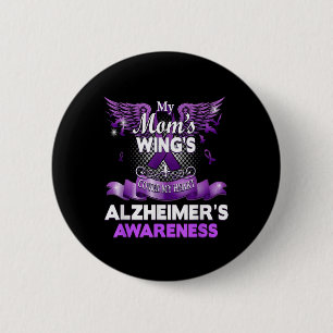 Badge Rond 5 Cm Produits de sensibilisation de Heimers Moms Ailes