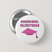 Badge Rond 5 Cm Produits d'écarté de Homeschool (Devant & derrière)