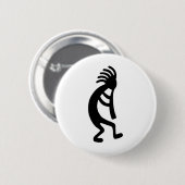 Badge Rond 5 Cm Produits et conceptions de Kokopelli ! (Devant & derrière)