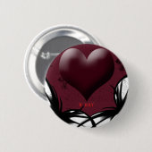 Badge Rond 5 Cm Produits Goth V-Day (Devant & derrière)
