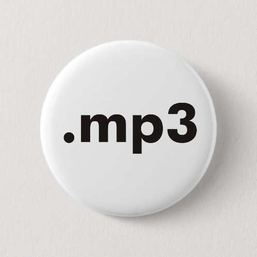 Badge Rond 5 Cm produits mp3 et conceptions ! (Devant)