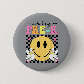 Badge Rond 5 Cm Prof de maternelle Équipe d'enfants de maternelle