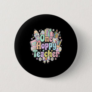 Badge Rond 5 Cm Prof enseignant de classe de Pâques drôle un prof