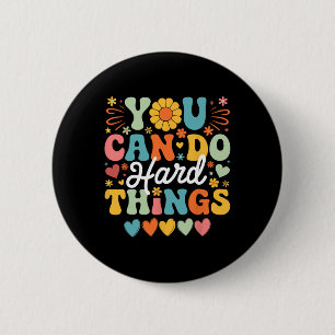 Badge Rond 5 Cm Prof Journee De Test Groovy Vous Pouvez Faire Des