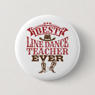 Badge Rond 5 Cm Professeur de danse en ligne