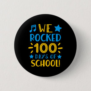 Badge Rond 5 Cm Professeur De Musique - Joyeux 100E Jour De L'Écol