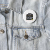 BADGE ROND 5 CM PROFESSEUR FIER DES SYNDICATS (En situation)
