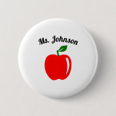 Badge Rond 5 Cm Professeur personnalisé (Devant)