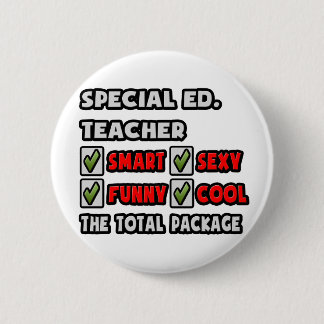 Badge Rond 5 Cm Professeur spécial Ed ... Le package total