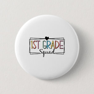 Badge Rond 5 Cm Professeurs de brigade de première année Enfants d