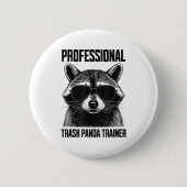 Badge Rond 5 Cm Professional Trash Panda Trainer (Devant)
