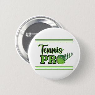 Badge Rond 5 Cm Professionnel du tennis