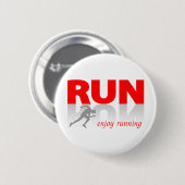 Badge Rond 5 Cm Profitez de la course (Devant & derrière)