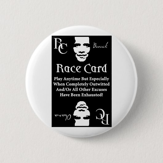 Badge Rond 5 Cm Programme de Barack Obama (Devant)