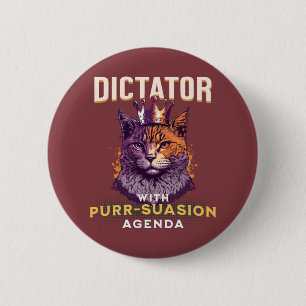 Badge Rond 5 Cm Programme de la persuasion Conception amusante de 