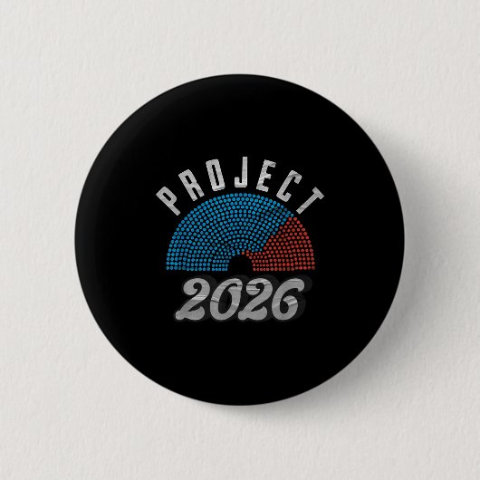 Badge Rond 5 Cm Project 2026 Tee Shirt (Devant)