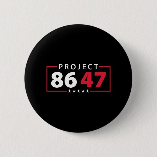Badge Rond 5 Cm Projet 8647 Résiste au subtil Foxtrot Delta Tango (Devant)