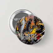 Badge Rond 5 Cm Projet Nemesis - Matt Frank - bouton (Devant & derrière)