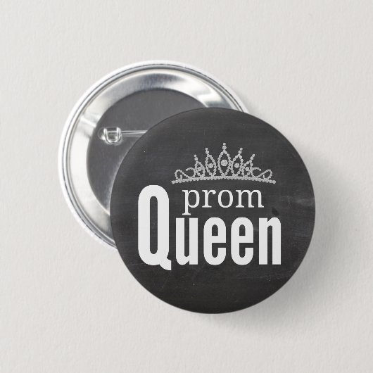 Badge Rond 5 Cm Prom Queen (Devant & derrière)