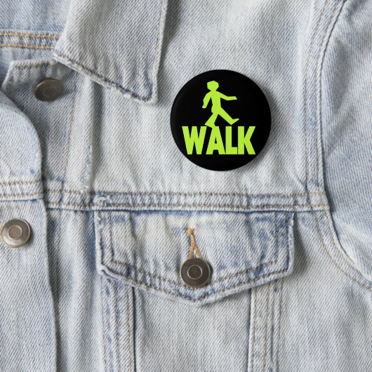 BADGE ROND 5 CM PROMENER (En situation)