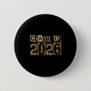 Badge Rond 5 Cm Promotion 2026 remise des diplômes vintage 