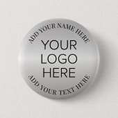 Badge Rond 5 Cm Promotion du logo de l'entreprise (Devant)