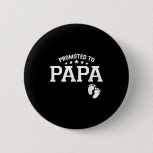 Badge Rond 5 Cm Promu À Papa Grossesse Genre Révélation Bientôt À 