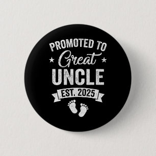 Badge Rond 5 Cm Promu Au Grand Oncle Est 2025 Grossesse Announc