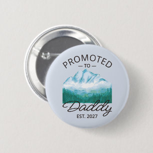 Badge Rond 5 Cm Promu Papa Prévu 2027 Annonce Nouveau Papa VI