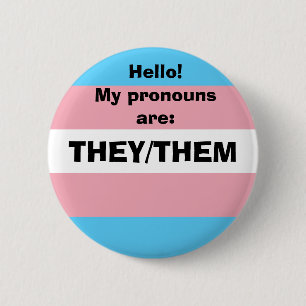 Badge Rond 5 Cm Pronoun personnalisable