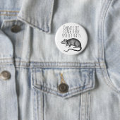 Badge Rond 5 Cm Propriétaire de certains rats très mal (En situation)