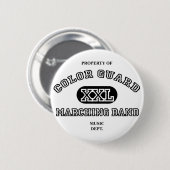 Badge Rond 5 Cm Propriété de Colorguard (Devant & derrière)