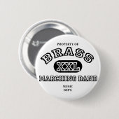 Badge Rond 5 Cm Propriété de laiton (Devant & derrière)