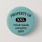 Badge Rond 5 Cm Propriété de XXL Votre nom (Devant)