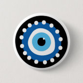 Badge Rond 5 Cm Protection contre les malédictions Nazar Amulet Ta (Devant)