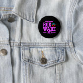 Badge Rond 5 Cm protéger roe v wade 6 (En situation)