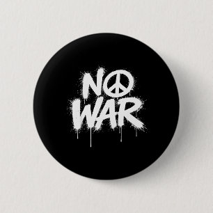 Badge Rond 5 Cm Protestations de paix de guerre Jour de l'Indépend