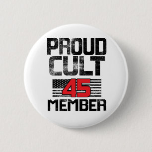 Badge Rond 5 Cm Proud Cult 45 Membre