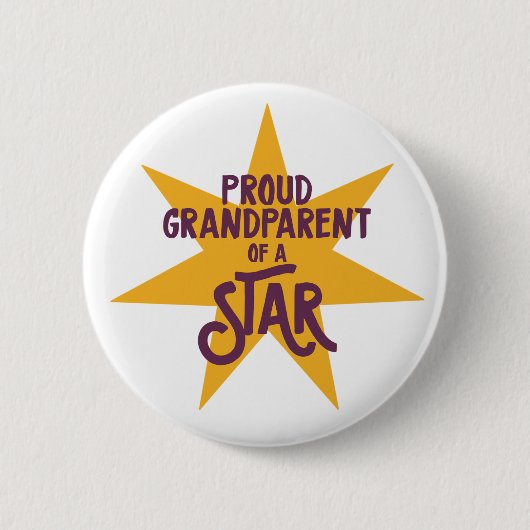 Badge Rond 5 Cm Proud Grandparent (Devant)